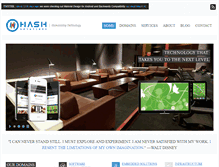 Tablet Screenshot of hashsolutions.in